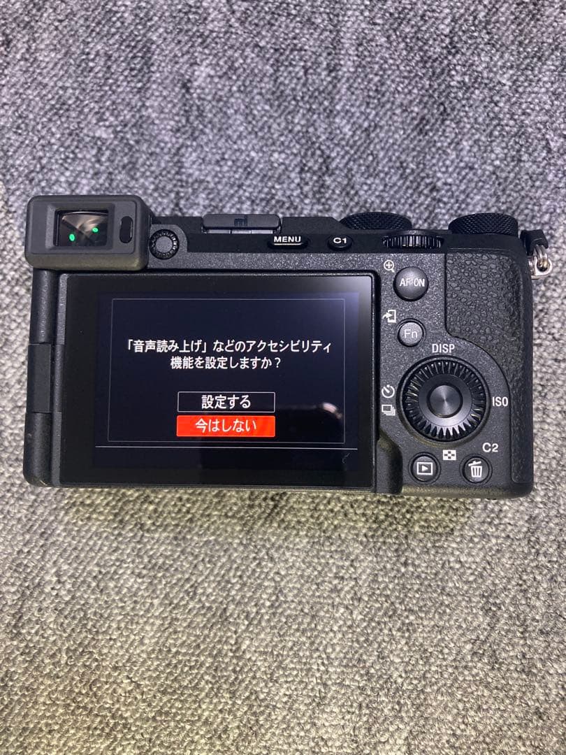 SONY α7Cii ミラーレス一眼 本体【水没】