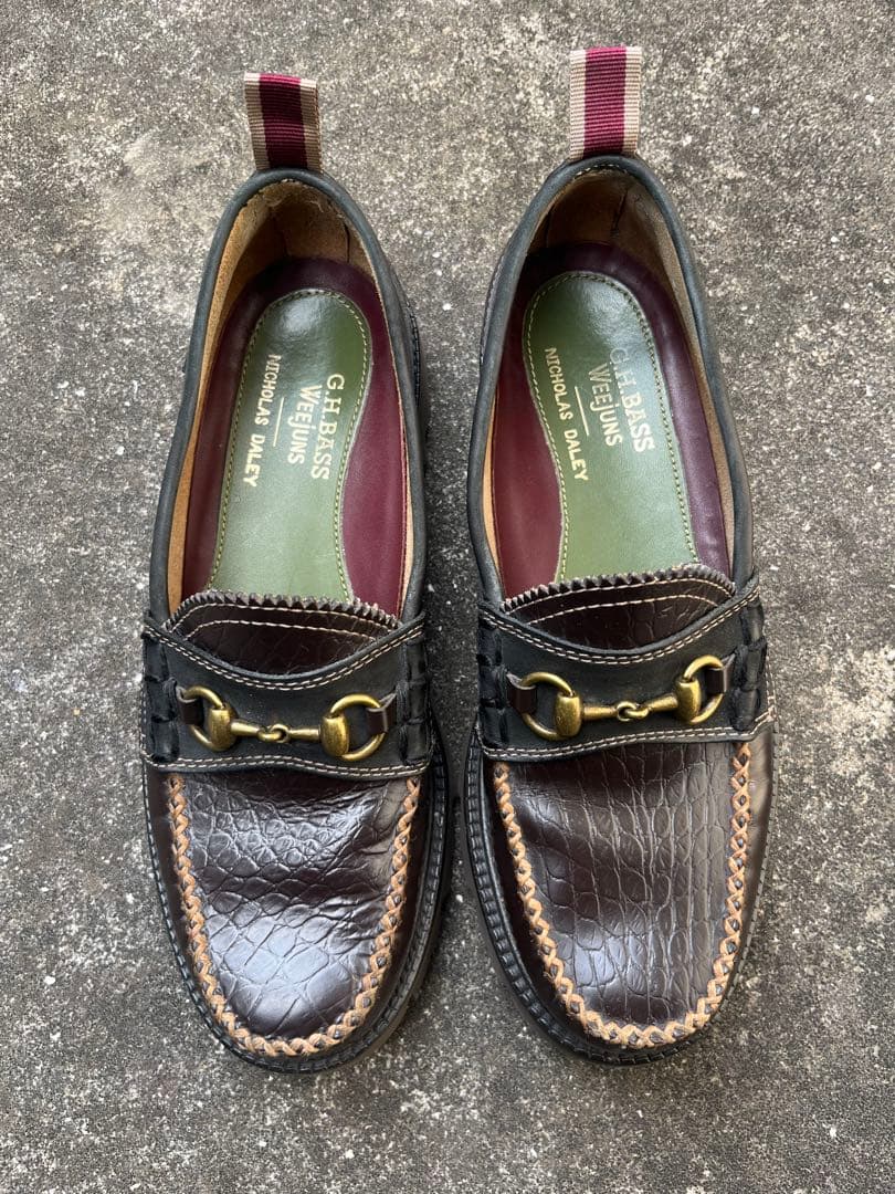 G.H.BASS×NICHOLAS DALEY 25.5〜26センチ