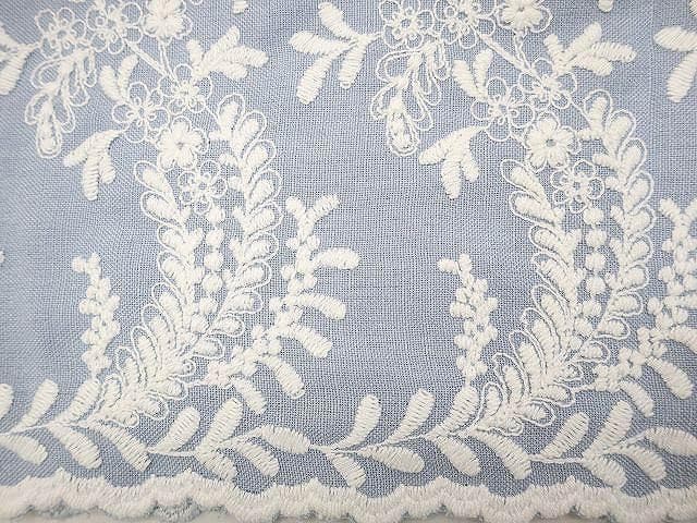 オースチンリード Austin Reed スクエアネック フラワー刺繍ワンピース