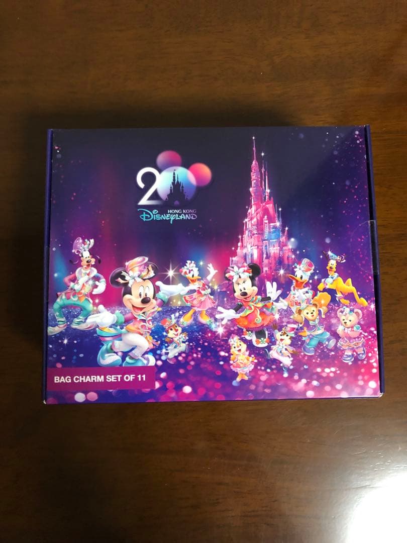 未開封】香港ディズニー20周年記念 バッグチャーム 11個セット