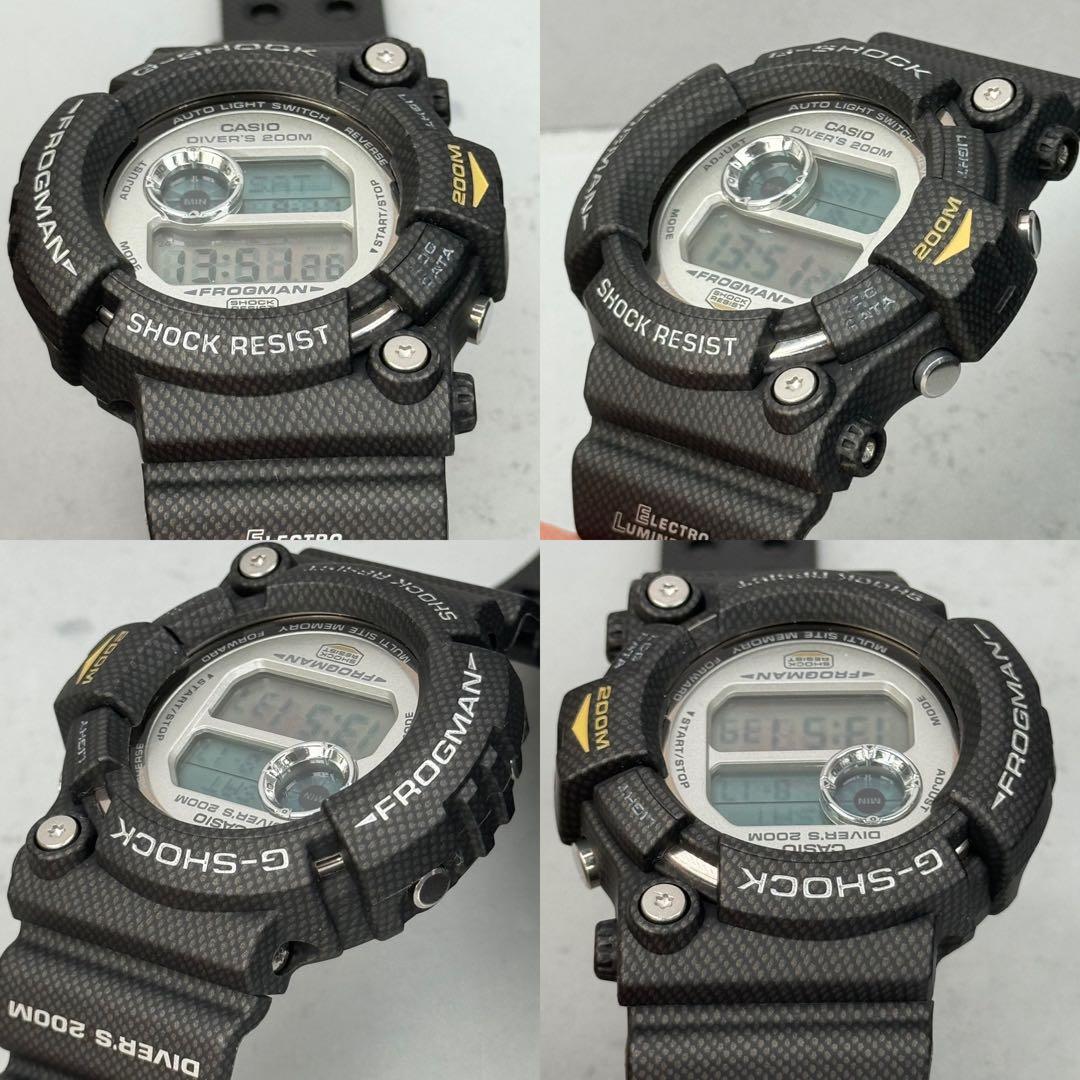 未使用 極美品 G-SHOCK GW-201NT フロッグマン カーボンパターン