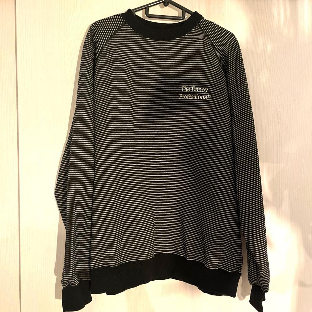 The Ennoy Professional ストライプスウェット The The Ennoy