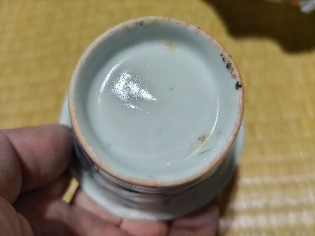 古伊万里 初期様式 広東型 そば猪口 菊絵 生掛け・厚底 - メルカリ