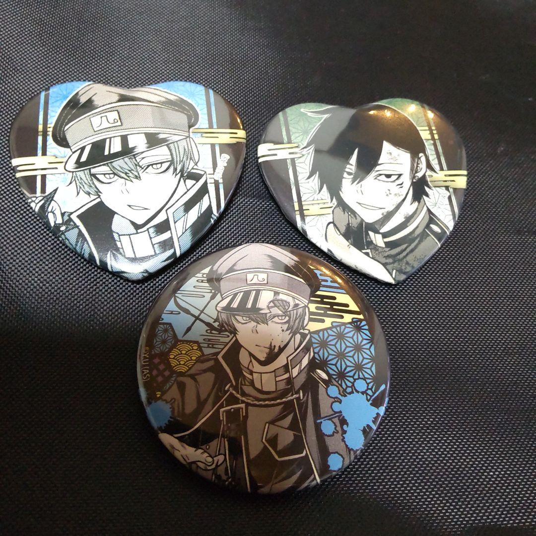 桃源暗鬼』第2弾 ハート型缶バッジ 囲岬 鳥飼羽李 3個セット - メルカリ