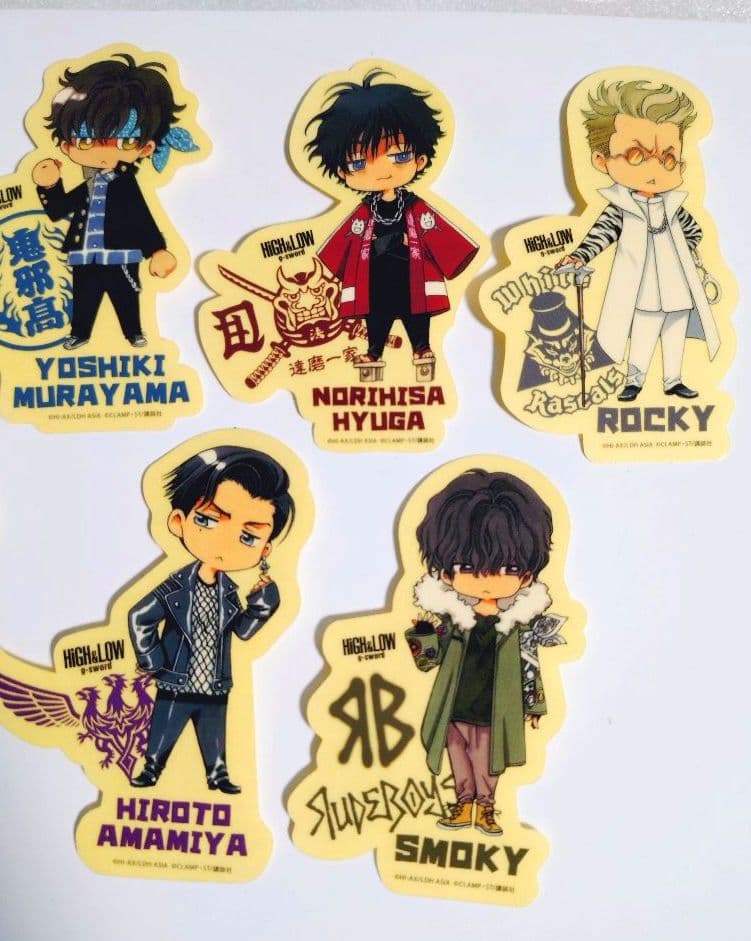 HiGH&LOW g-sword ステッカーセット CLAMP ハイロー - メルカリ