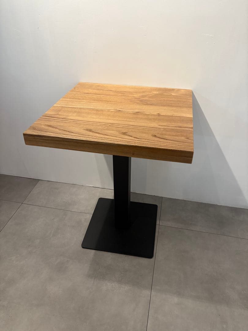 カフェ倒産品！ナチュラルウッド正方形テーブル 楽天市場】カフェテーブル 正方形 60cm（カフェ風 ダイニング テーブル