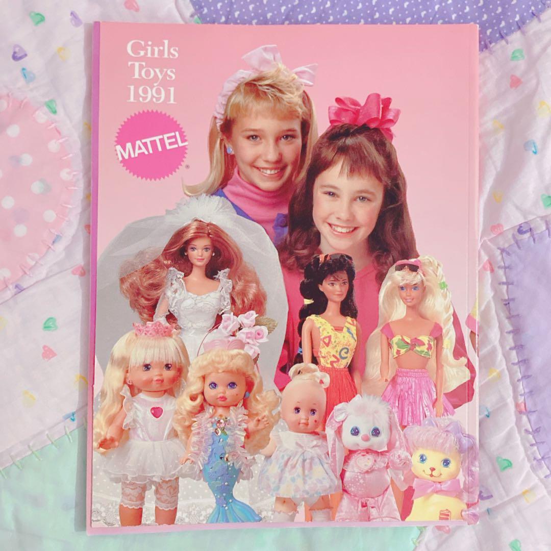 ♡マテル カタログ 1991 レトロファンシートイ バービー spank♡