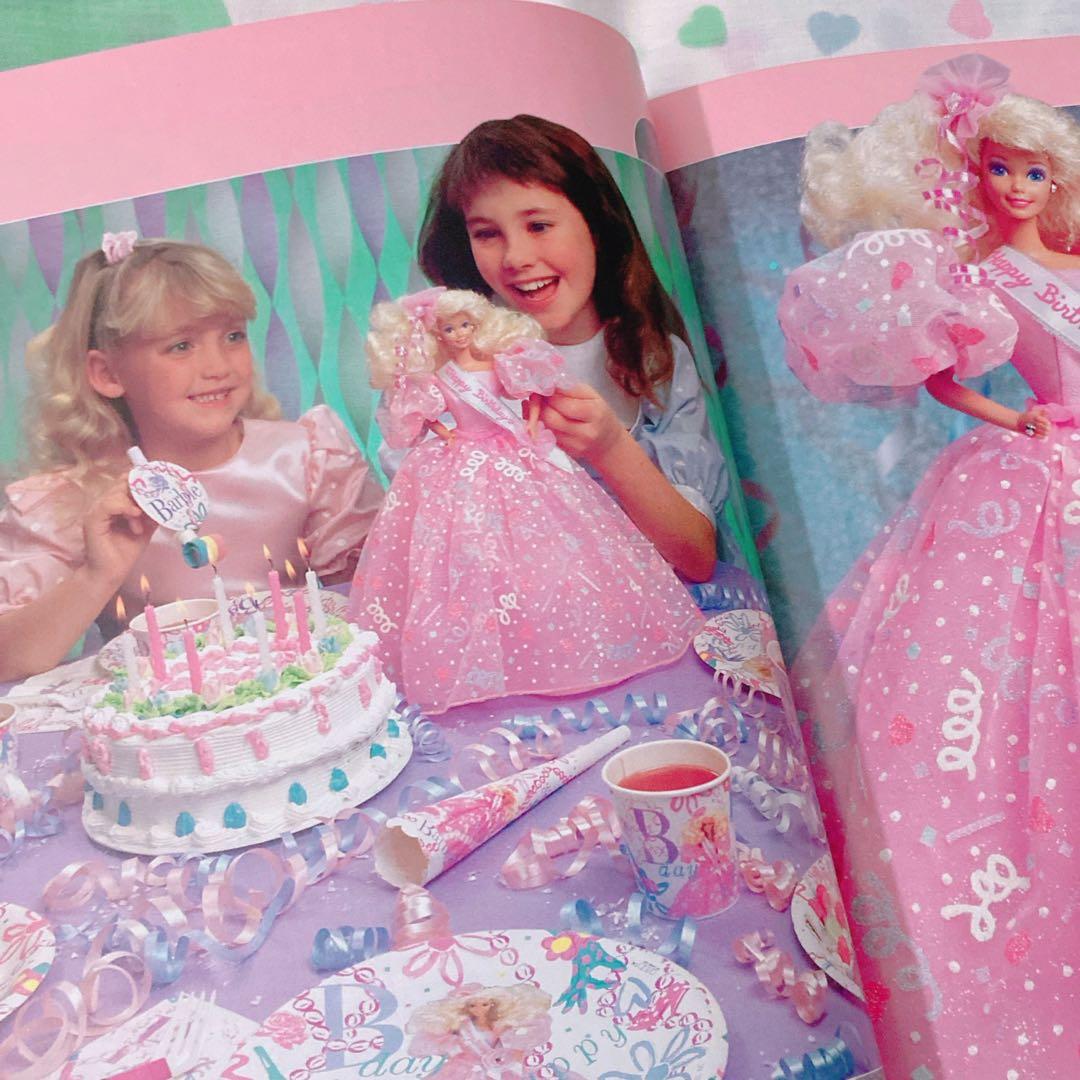 ♡マテル カタログ 1991 レトロファンシートイ バービー spank♡