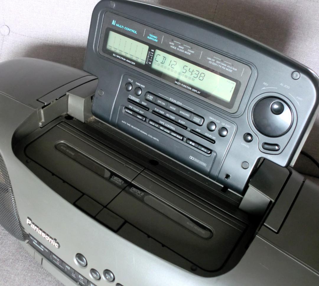 Panasonic パナソニック コブラトップ RX-DT909 CDラジカセ - メルカリ