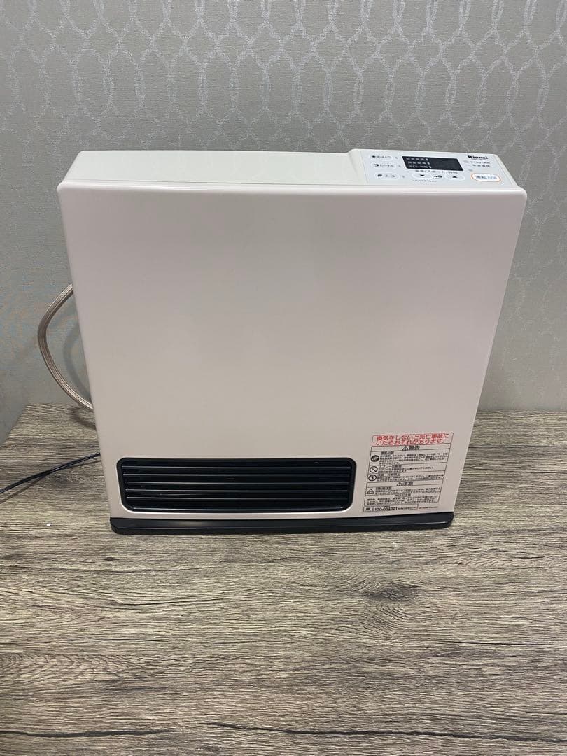 ✴️即購入不可コメント必須 リンナイ ガスファンヒーター LPガス用 コード付き リンナイ（Rinnai） ガスコード2m ファンヒーター同時購入のみ 同梱