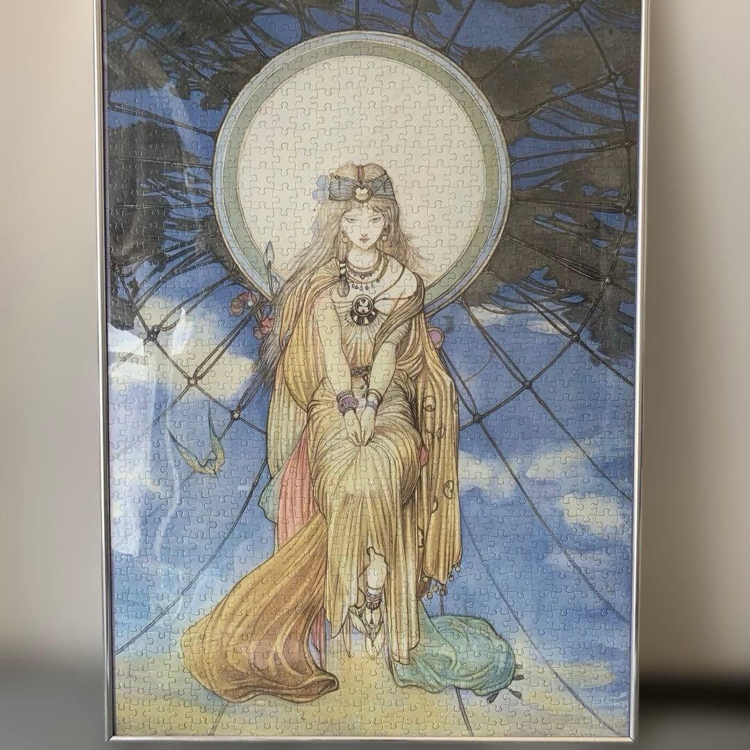 アートパズル　完成品　天野喜孝 黎明 kazaru <カザル> │天野喜孝 ポスターA3(黎明)