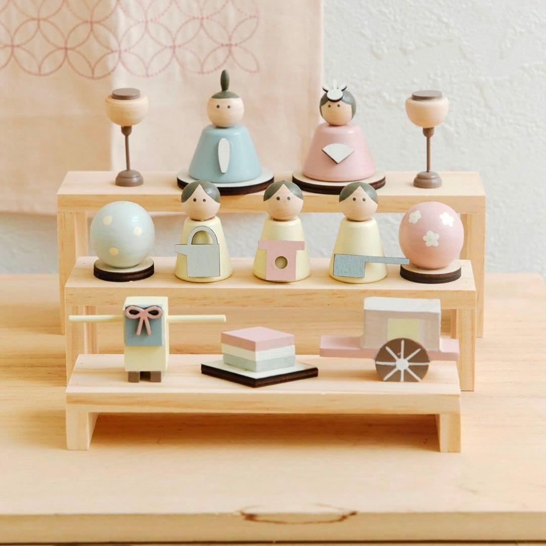 サリュ ＊ ひなまつり2026【収納できる雛人形セット】 - メルカリ