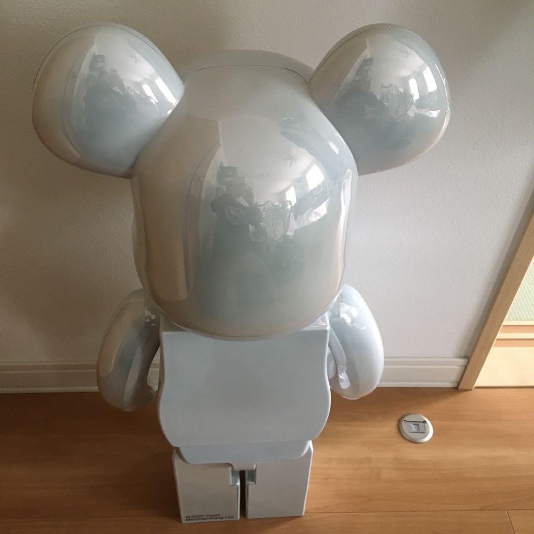 ベアブリック 1000% oasis ホワイトバージョン 美品 - メルカリ