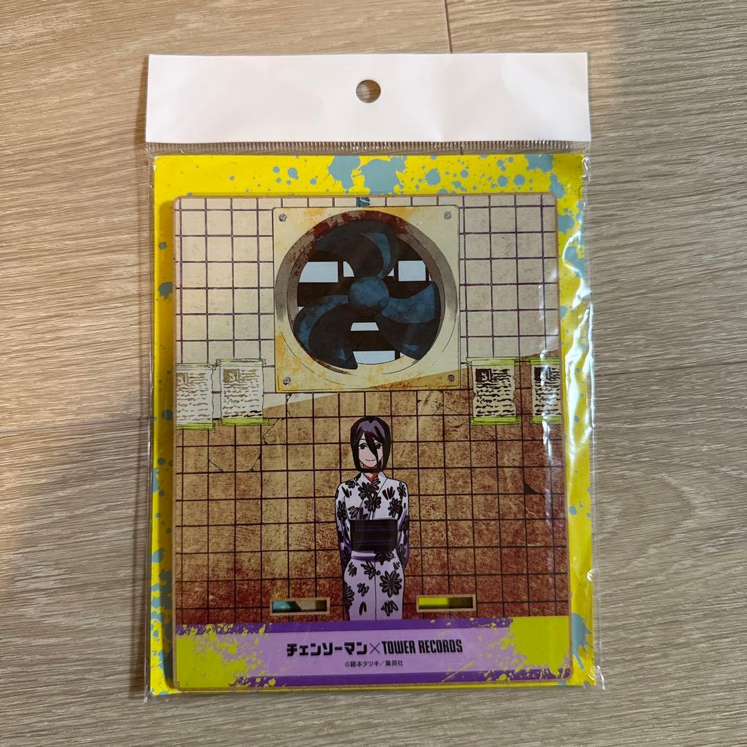 年末＆お年玉セール チェンソーマン タワレコ 木製マルチスタンド レゼ