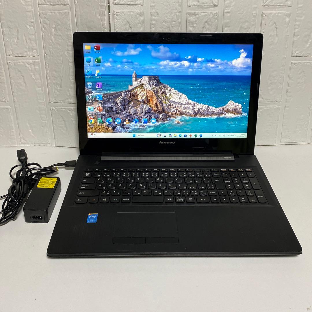 Windows11 オフィス2024年 メモリ8GB SSD レノボノートPC - メルカリ