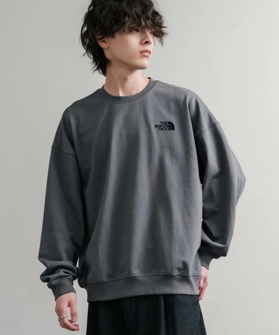 人気色【韓国限定】 THE NORTH FACE ルーズフィット スウェット L