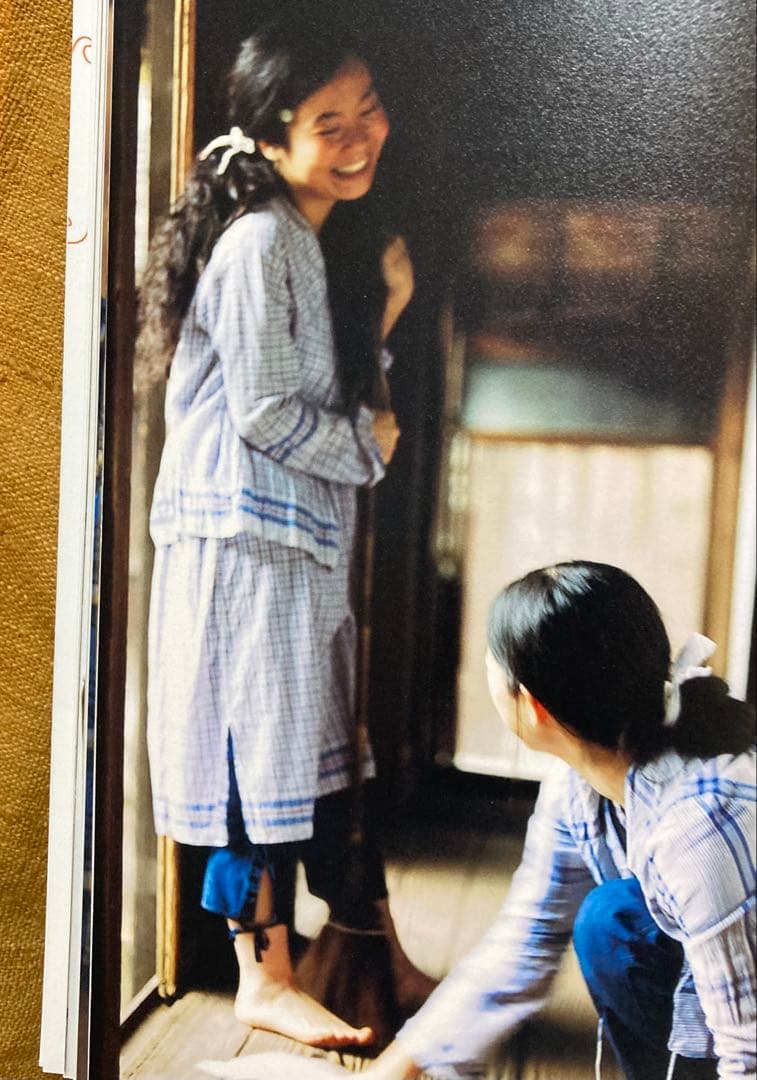 《美品★未使用》45rpm★2006年夏カタログ掲載★カディ格子柄シャツ