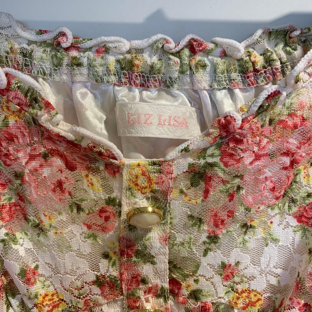 LIZ LISA リズリサ 平成 花柄ワンピース バルーンスカート 姫ギャル