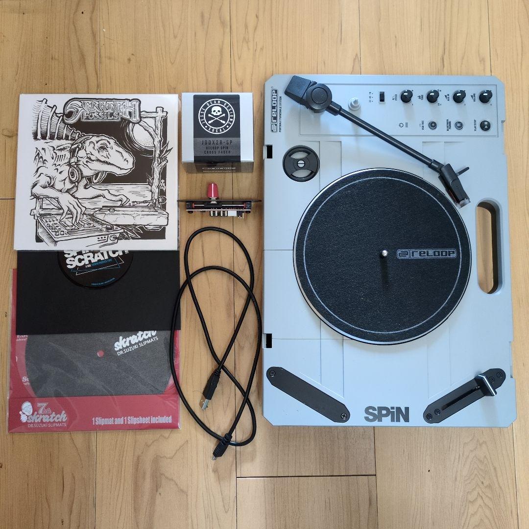 美品】RELOOP SPiN（+カスタムフェーダー、バトルブレイクス等