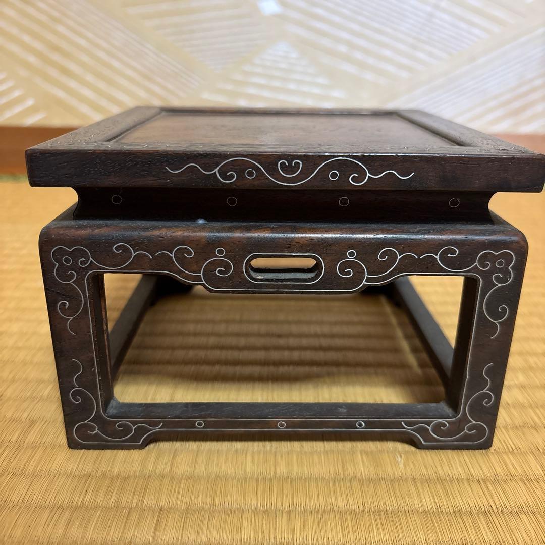 古家具 古道具 アンティーク 花台 飾り台 展示台 香炉台 古美術 骨董