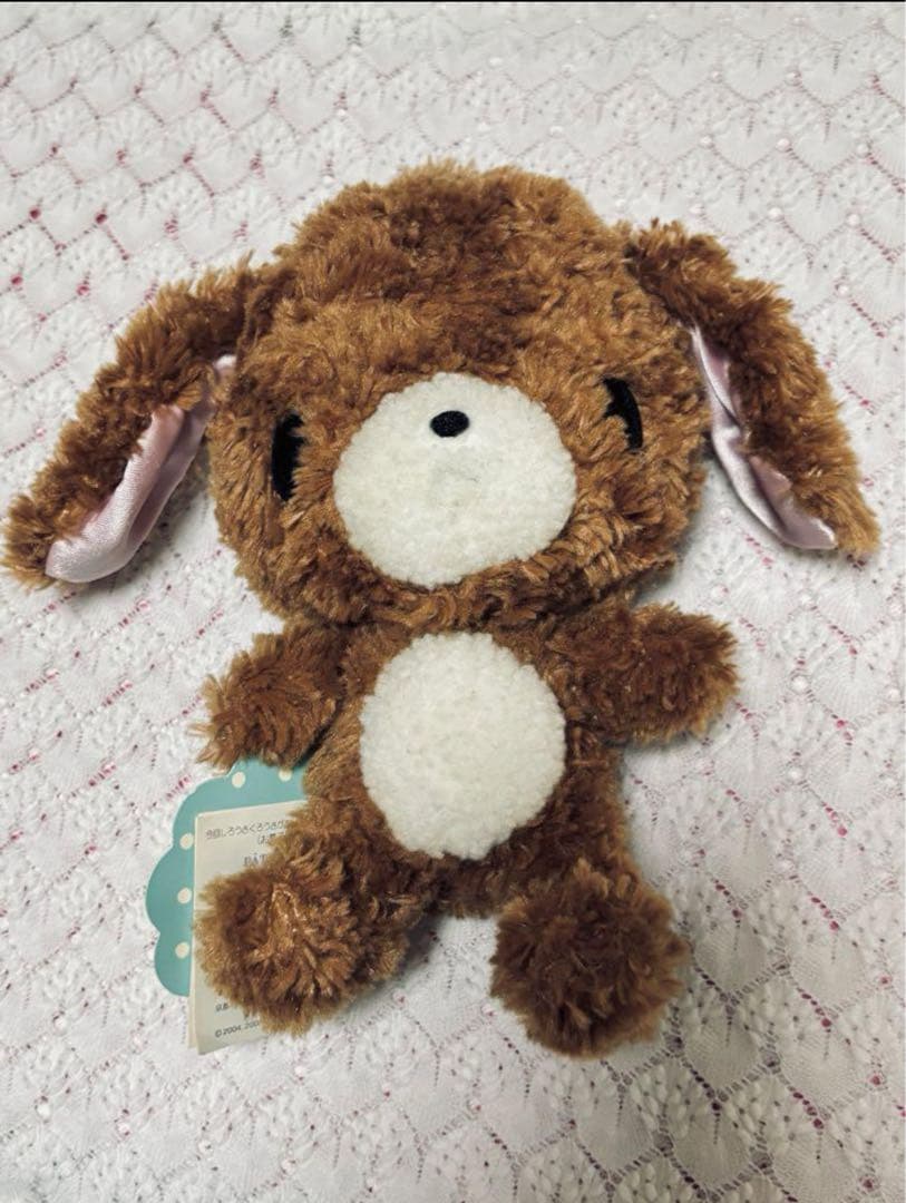 サンリオ シュガーバニーズ ぬいぐるみ しろうさ くろうさ - メルカリ