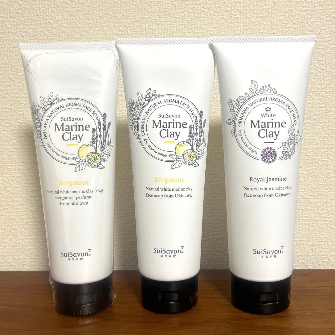 SuiSavon首里石鹸　ホワイトマリンクレイ　ベルガモット　ロイヤルジャスミン 商品詳細ページ