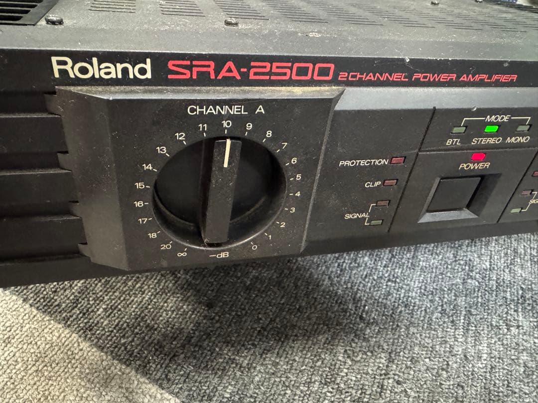 Roland SRA-2500 パワーアンプ 125W×2 - メルカリ