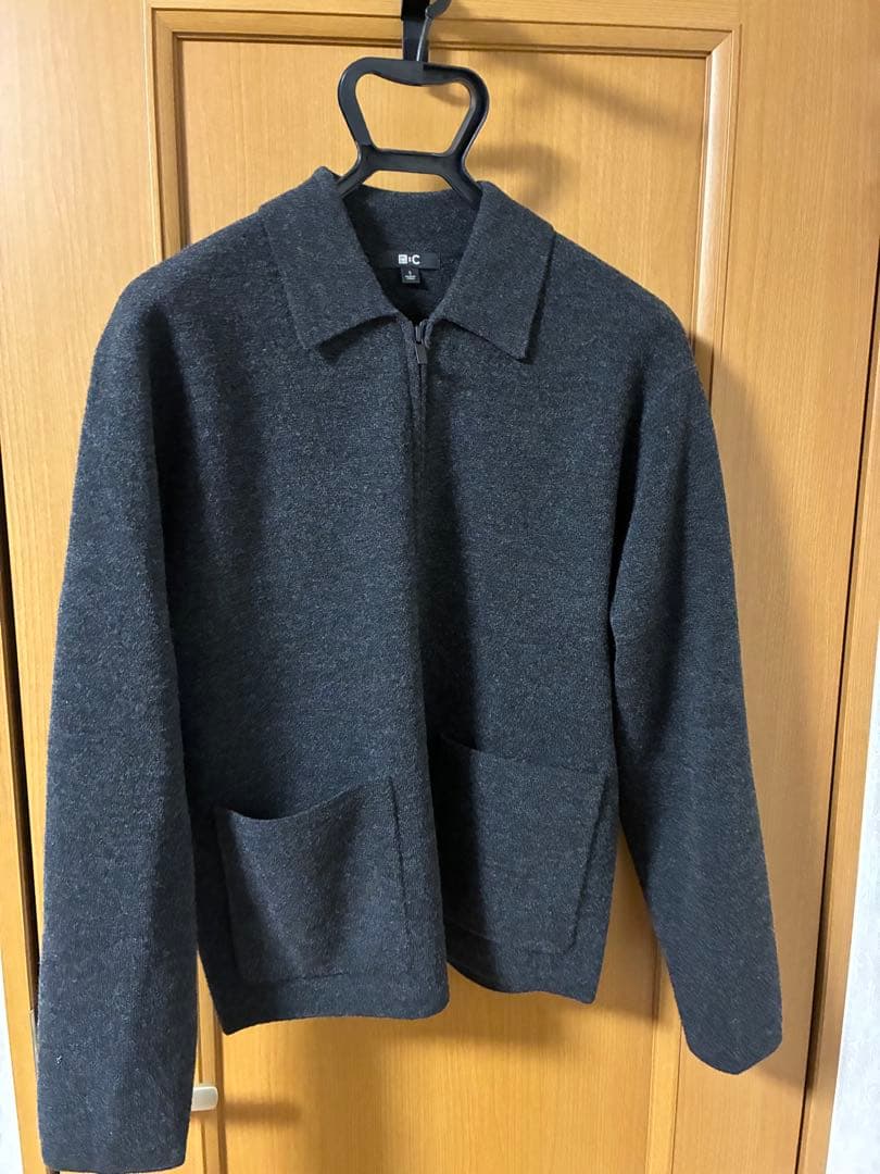 ユニクロc ニットフルジップジャケット - メルカリ