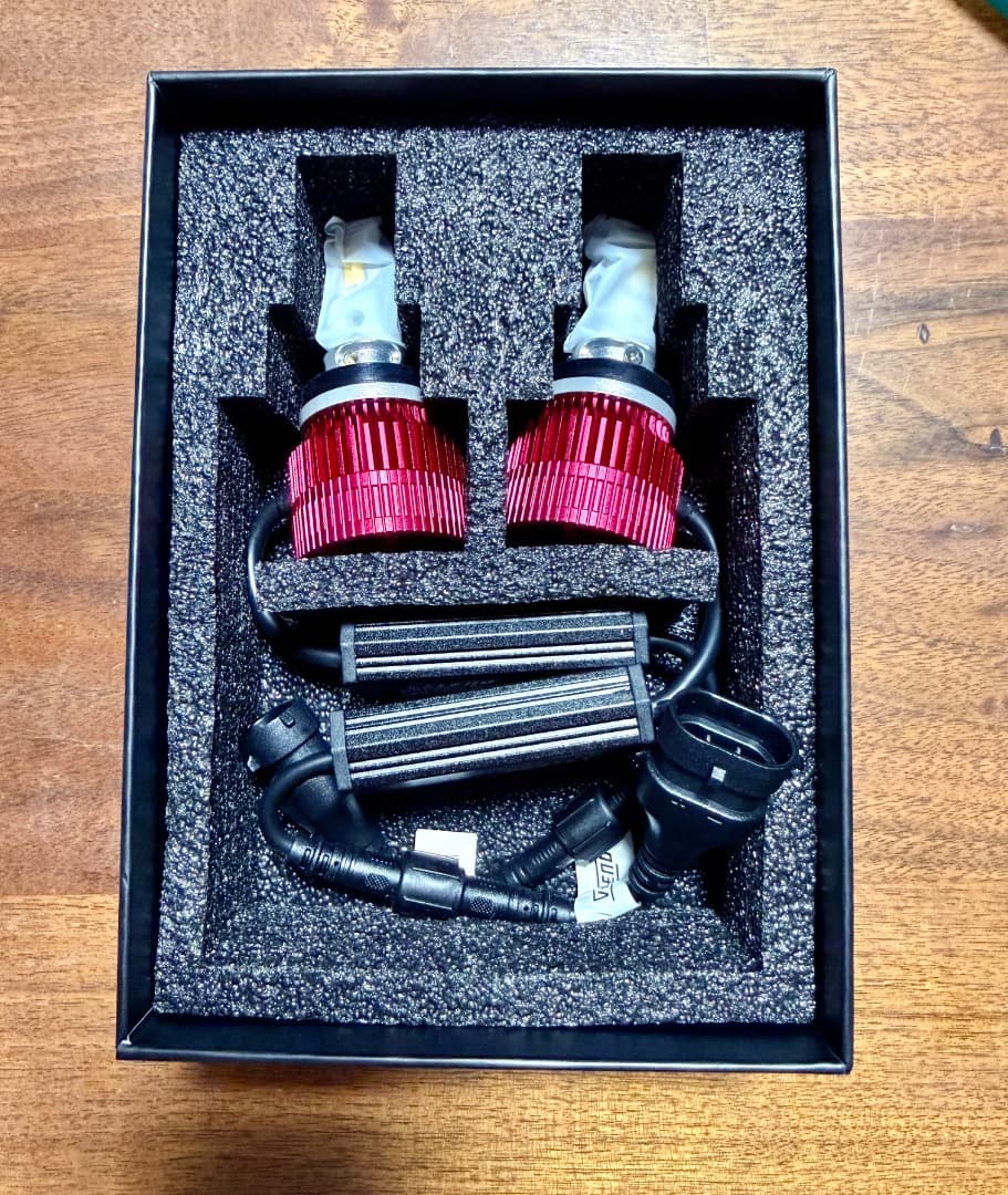 VELENO LEDヘッドライト イエロー H8/11/16 16000lm