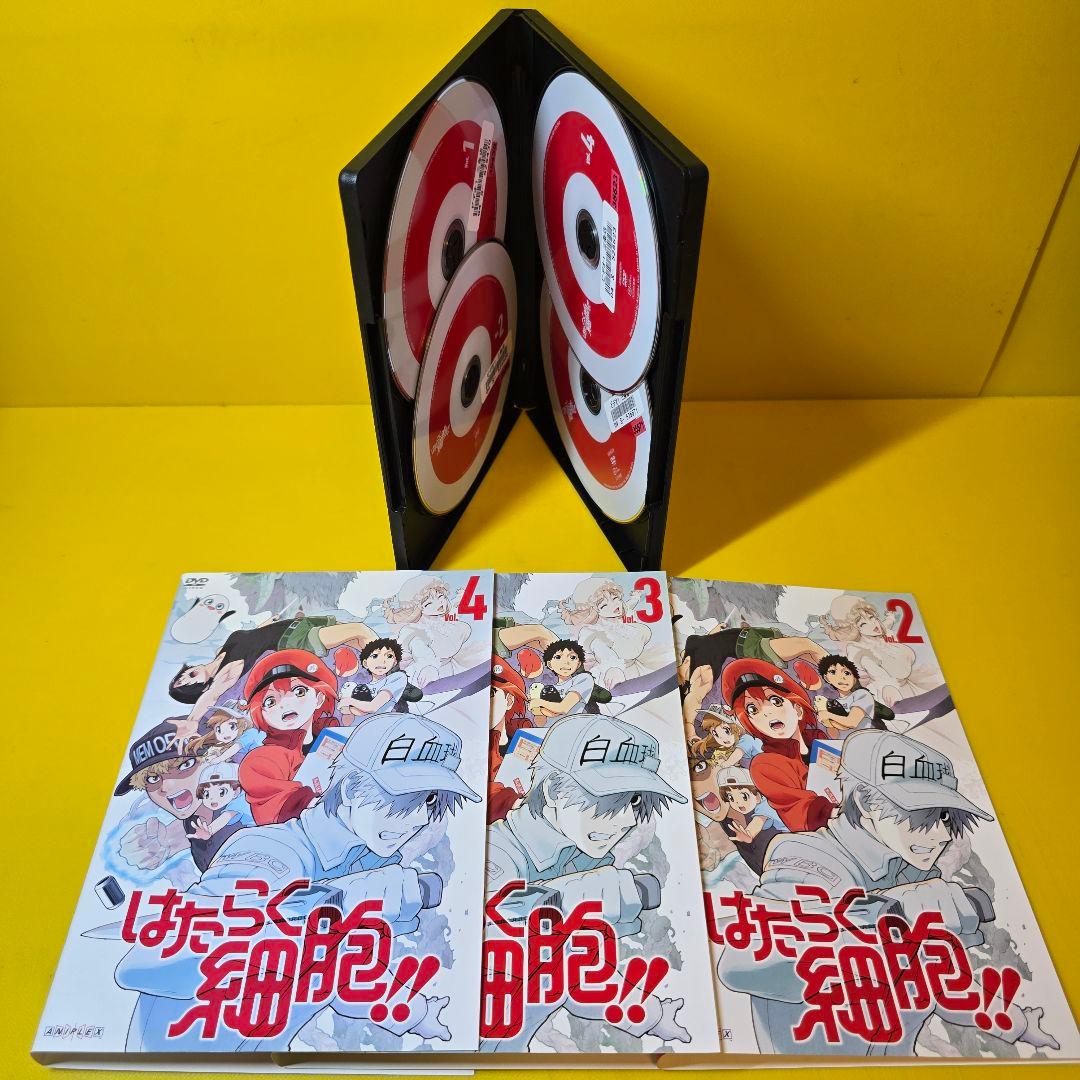 新品ケース交換済み はたらく細胞 !! 2期 DVD全4巻 - メルカリ
