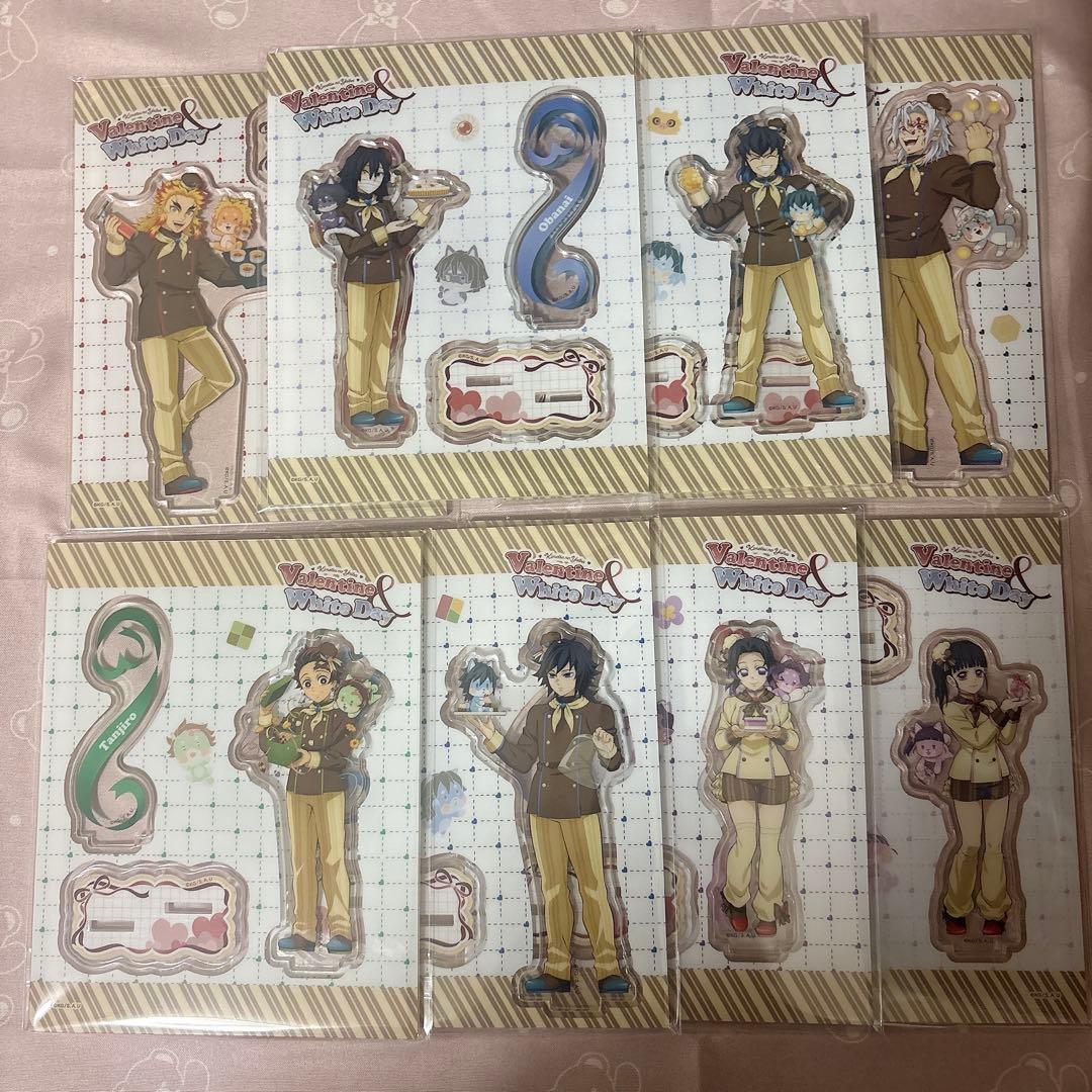 鬼滅の刃 バレンタイン&ホワイトデー アクスタ 炭治郎 伊之助 カナヲ