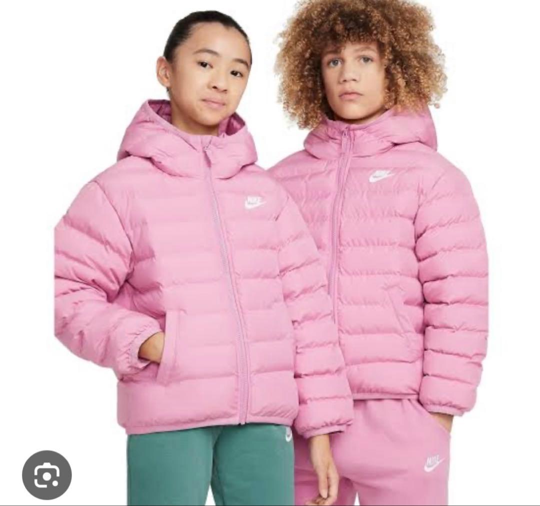 NIKEナイキ マイクロダウンアウターキッズサイズ 160cm Lサイズ ピンク