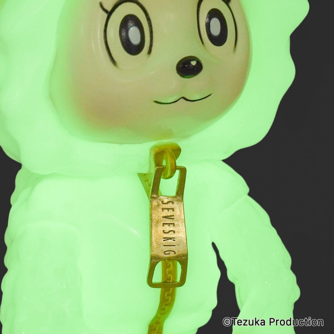 抽選限定】SEVESKIGゴーヤ怪獣ジャングル大帝レオ ルミナス ソフビ未