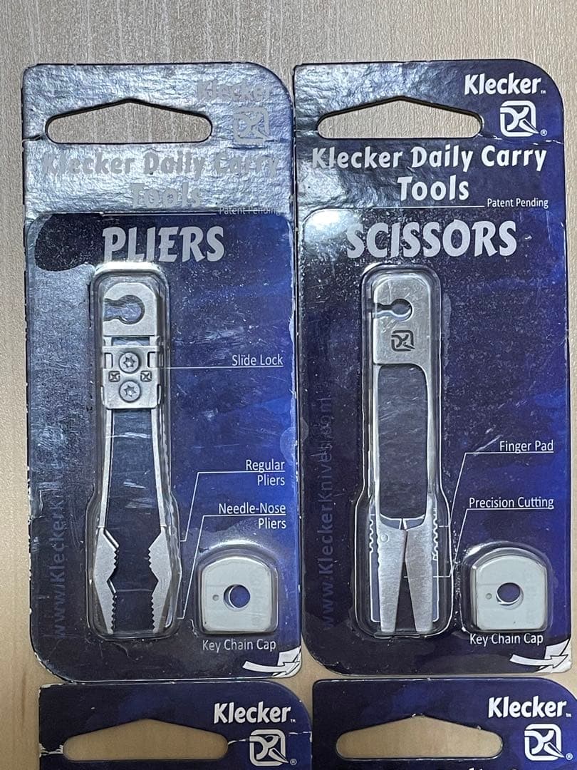 s*6様 □新品 Klecker Knives ツール4点セットKeyBar等に - 小物新 モデル