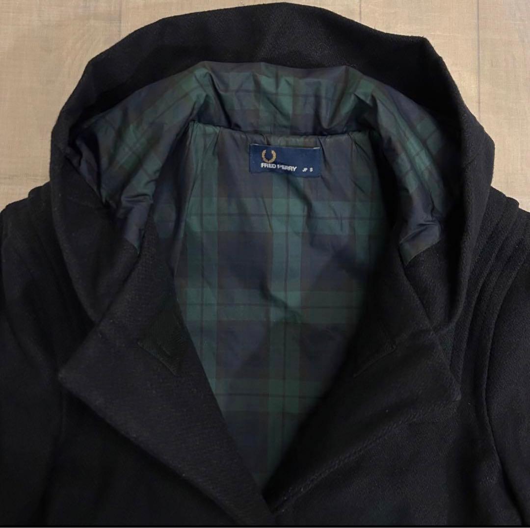 FRED PERRY ダッフルコート - メルカリ