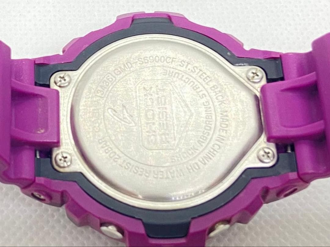 稼動 G-SHOCK DW-6900CF ピンクパープル 迷彩 カモフラージュ - メルカリ