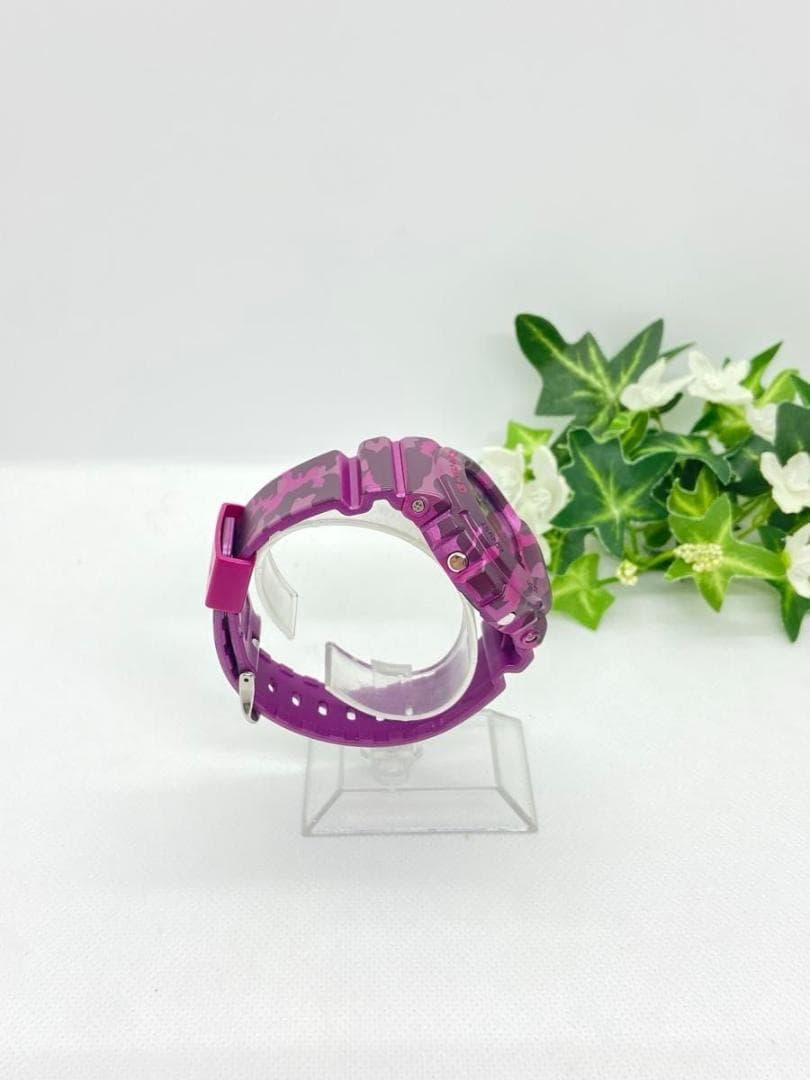 稼動 G-SHOCK DW-6900CF ピンクパープル 迷彩 カモフラージュ - メルカリ