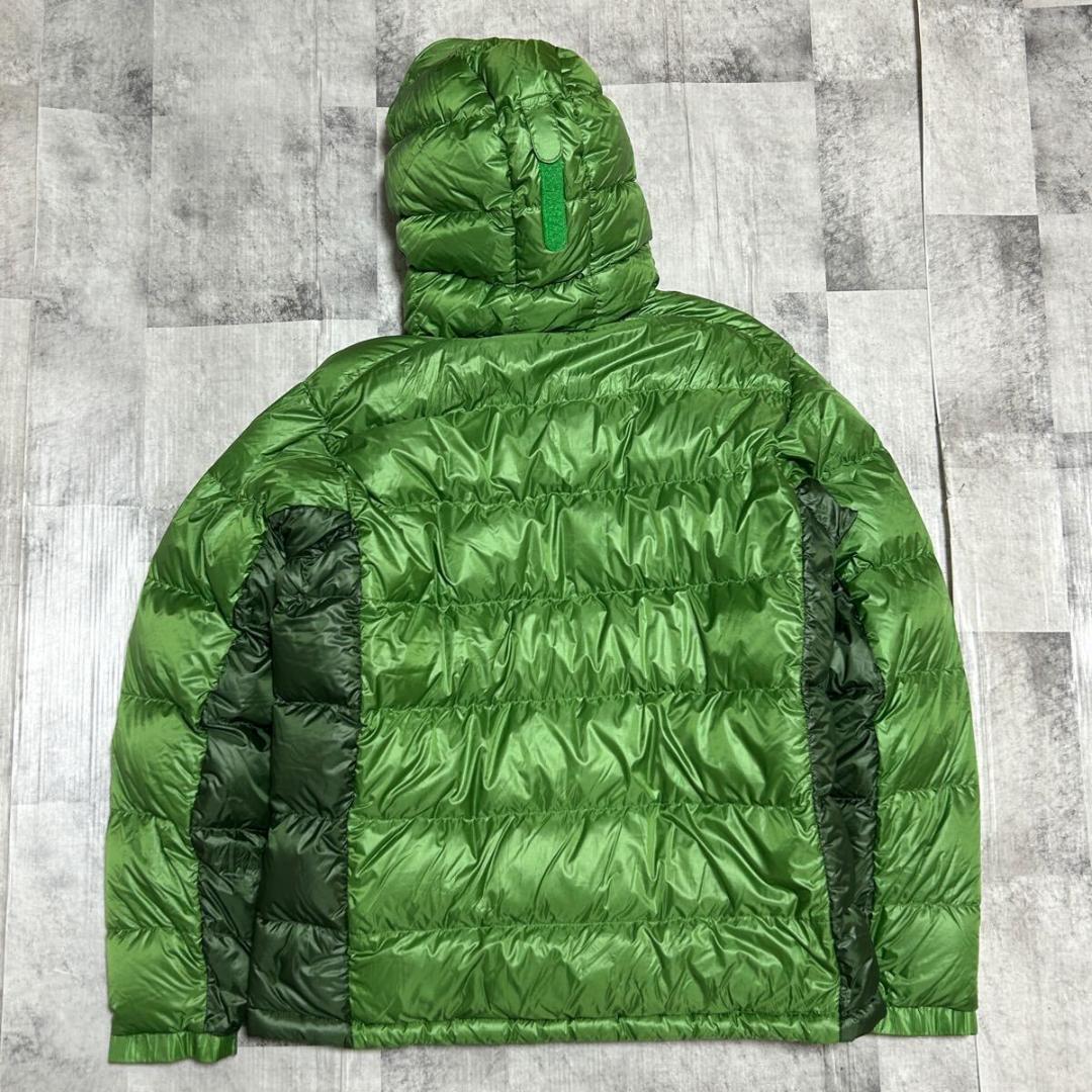 名作！人気カラー】モンベル アルパインダウンパーカ グリーン Lサイズ