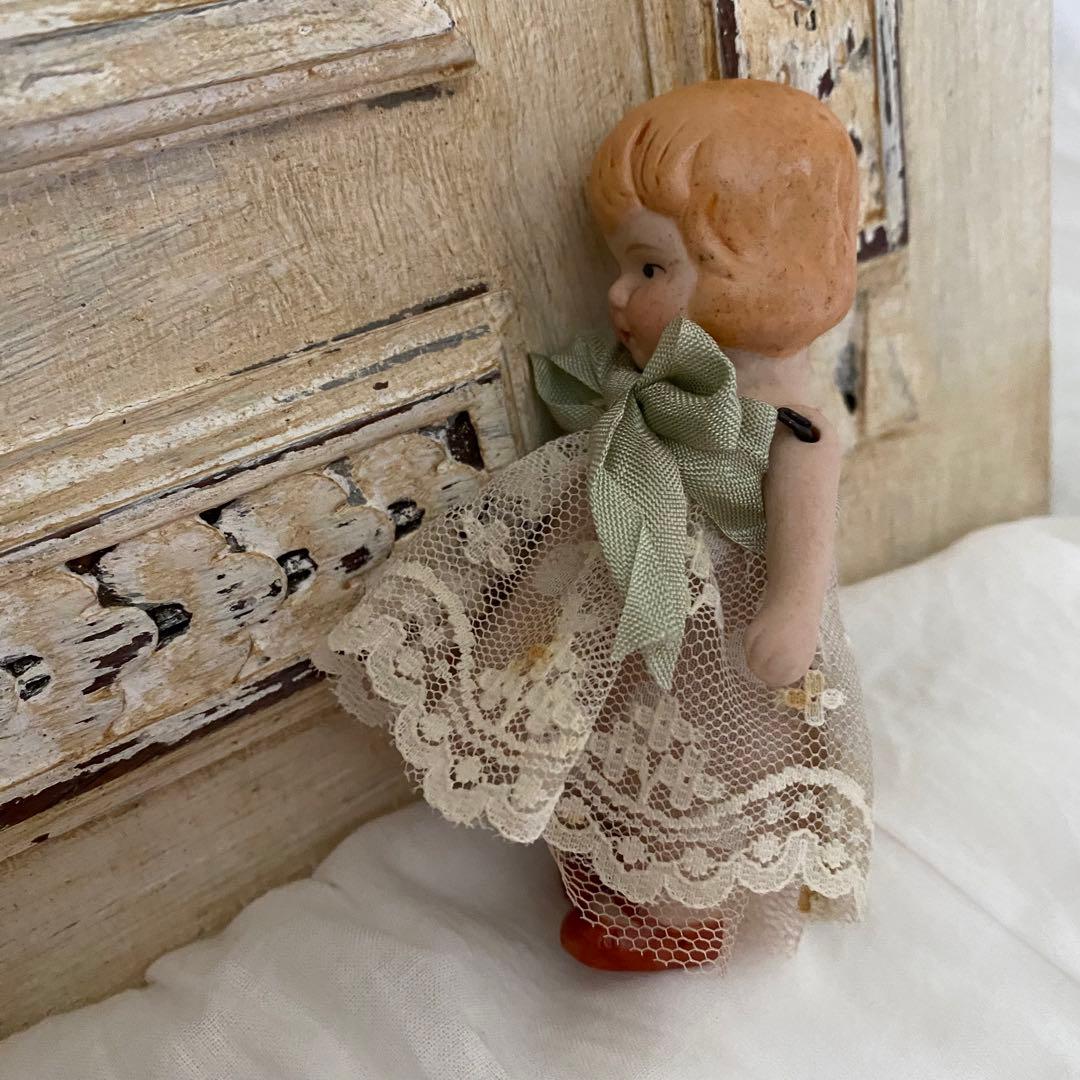 アンティークミニョネット ビスクドール - メルカリ