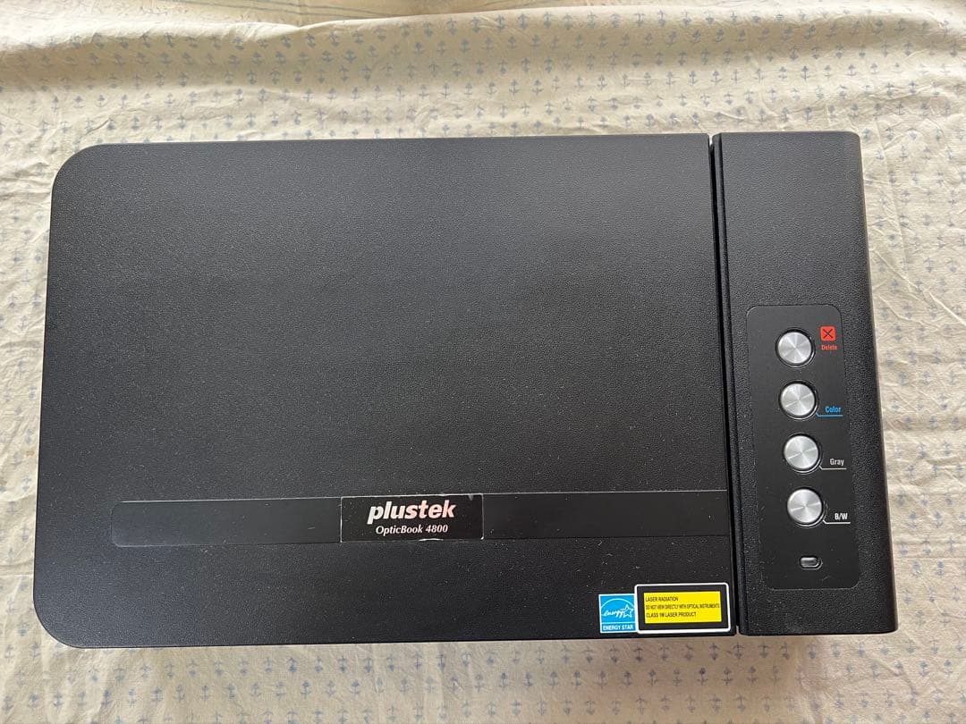 ブックスキャナ　Plustek OpticBook 4800 A4非裁断スキャナ レンタル] Plustek(プラステック) 書籍スキャナー OpticBook 4800