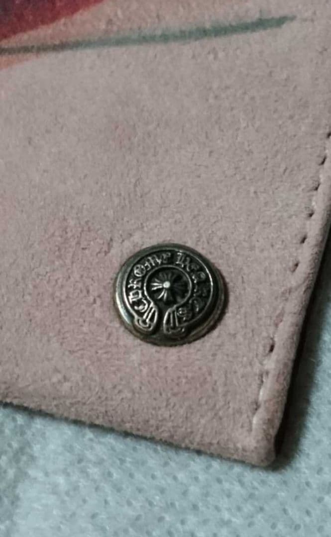 W*ル様 クロムハーツ ノベルティー 非売品 スウェード ポーチ - メルカリ