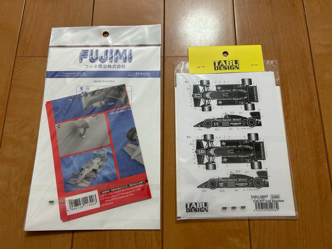 Lotus 97T Renault 1985 プラモデル 未組立 追加パーツ付き - メルカリ