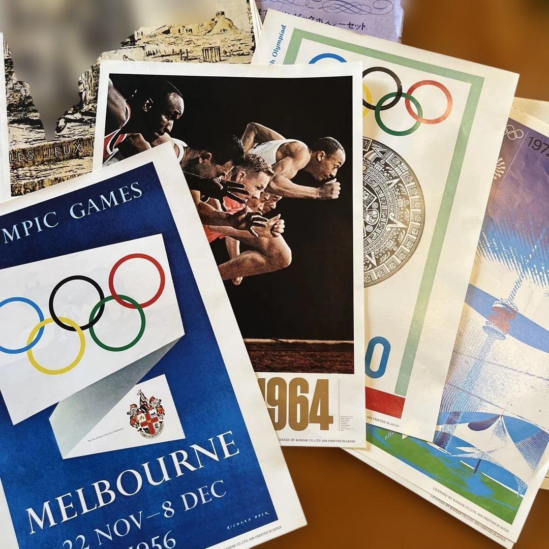 オリンピックポスターセット資生堂非売品 - メルカリ
