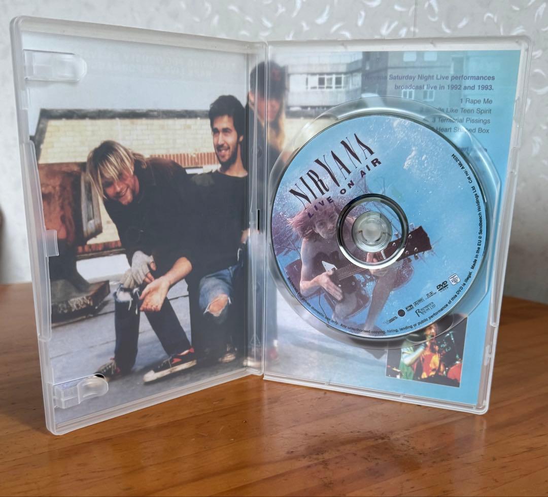 ニルヴァーナ　/ ライヴ・オン・エア　DVD 動作確認済