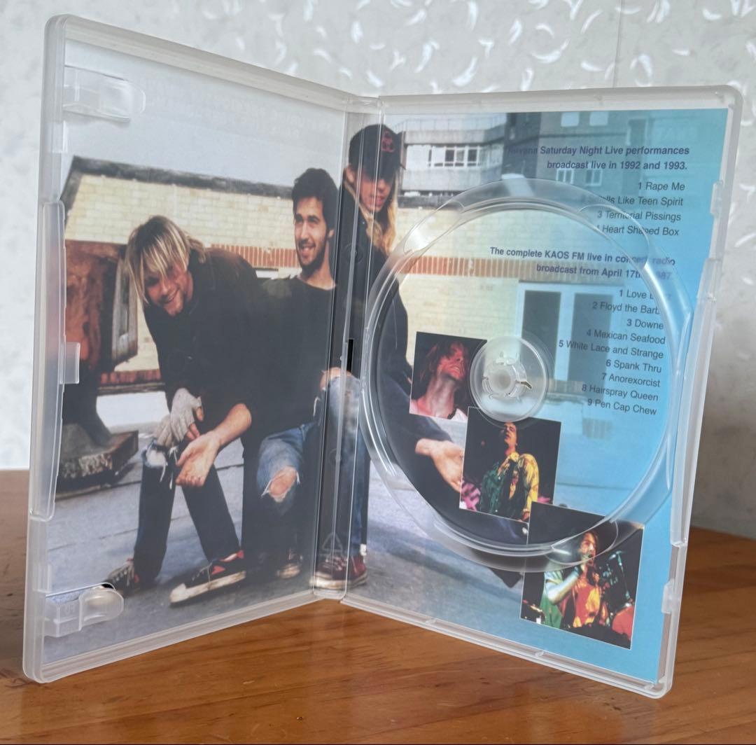 ニルヴァーナ　/ ライヴ・オン・エア　DVD 動作確認済