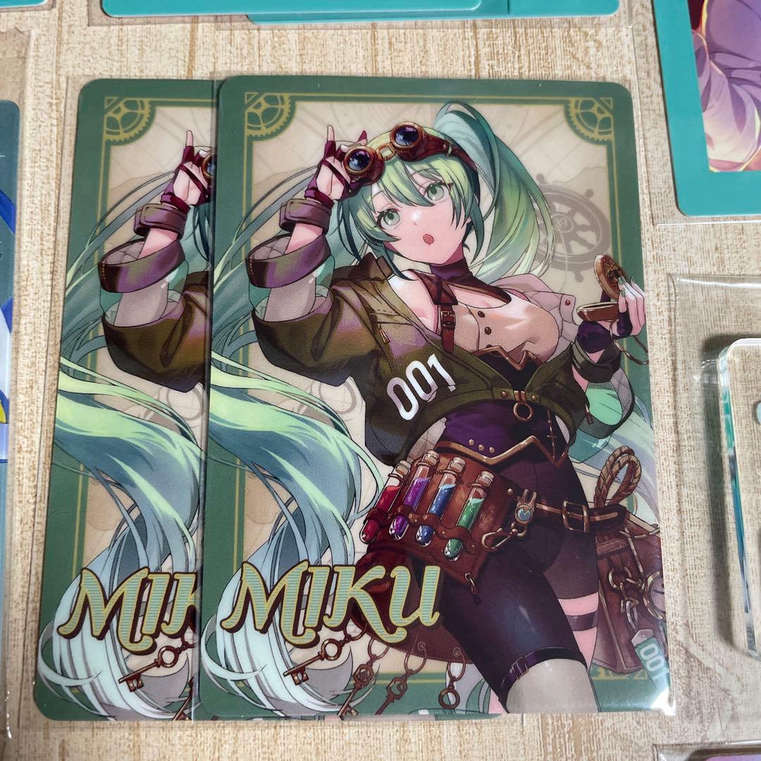 初音ミク プロセカ バチャシン ミクCULTURE ウエハース エピカ 15点