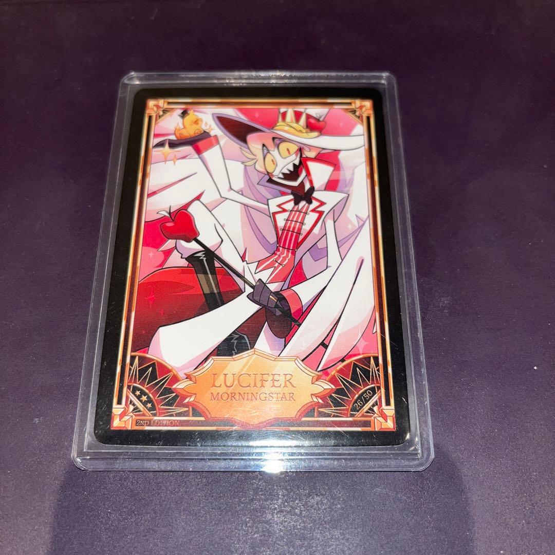 ハズビンホテル トレーディングカード ルシファー hazbin hotel - メルカリ