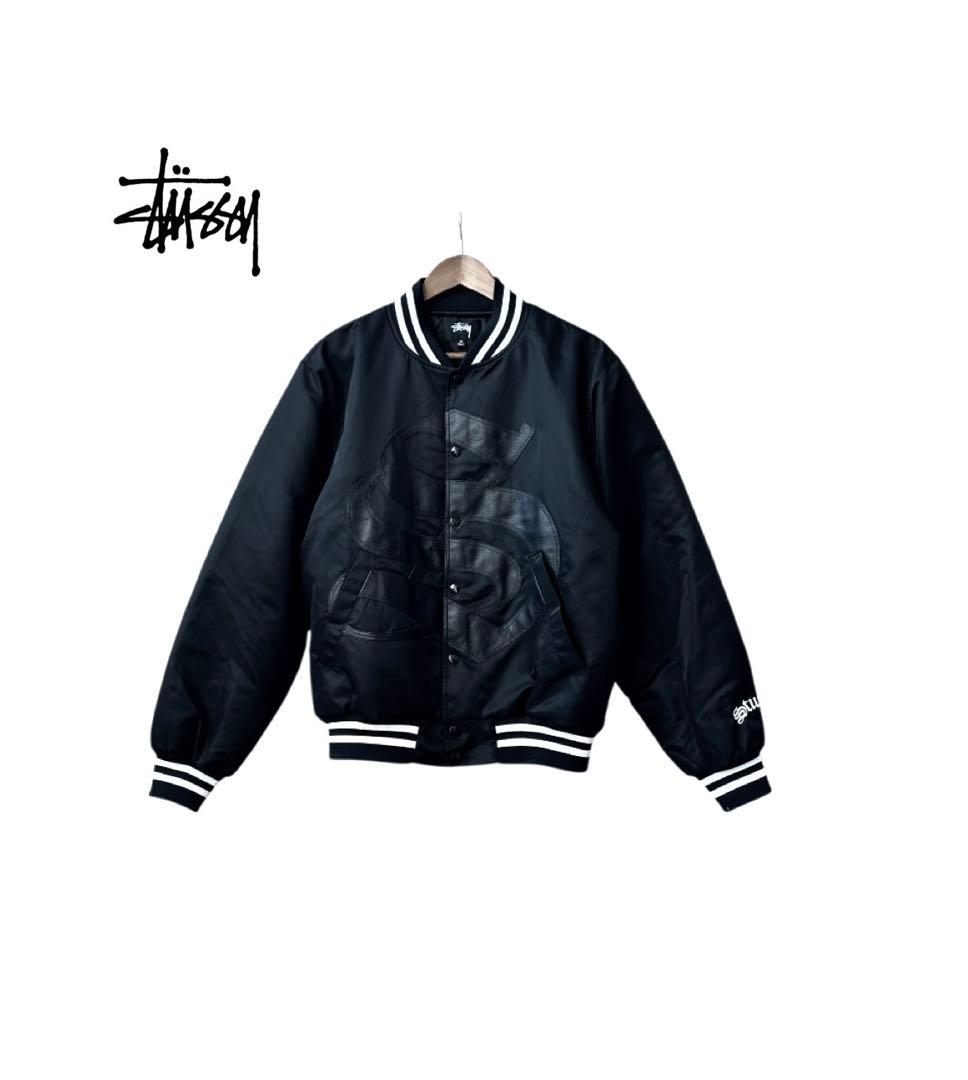 ☆ stussy ステューシー スタジャン GOTHIC レザー Sロゴ - メルカリ