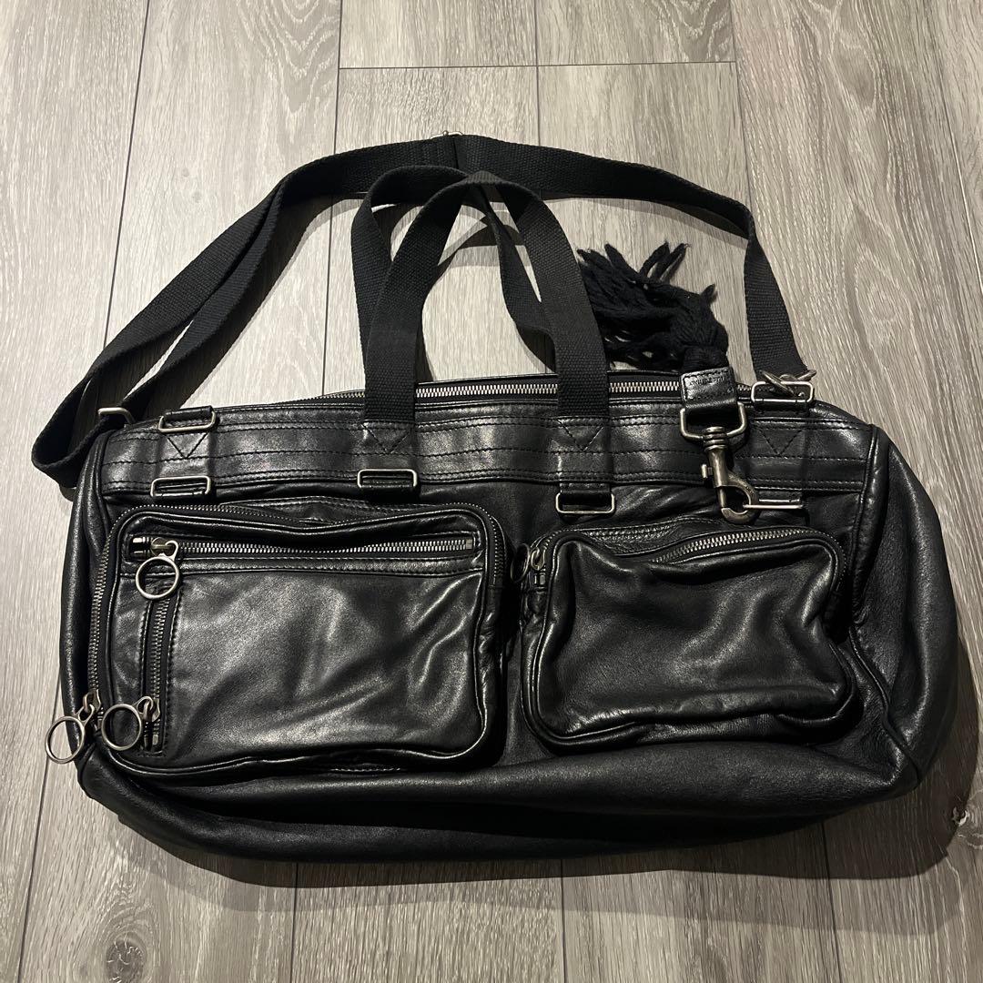 美品 Dior homme ダッフルバッグ エディ期 - メルカリ