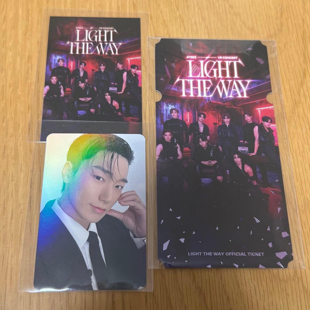 試着のみ❗️ 数量限定 ATEEZ 映画 VR 入場特典 スペシャルフォト
